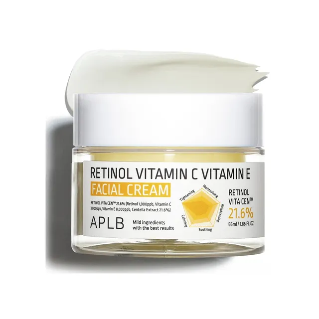 APLB - Crema Facial Retinol Vitamin C Vitamin E Facial Cream
