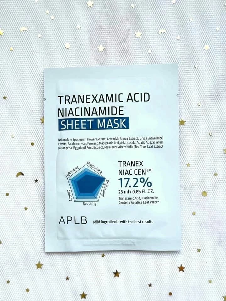 APLB - Mascarilla Facial Tranexamic Acid Niacinamide Sheet Mask 25ml