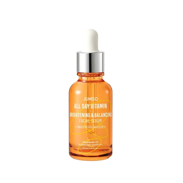 JUMISO - Sérum facial iluminador y equilibrante con vitaminas para todo el día 50ml