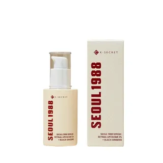 KSECRET - Combo de Sérum Facial SEOUL 1988 Serum: Retinal Liposome 2% + Black Ginseng 30ml