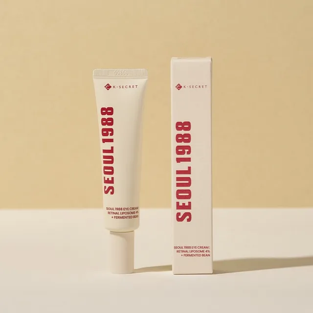 KSECRET - Crema Contorno de Ojos SEOUL 1988 Eye Cream : Retinal Liposome 4% + Fermented Bean 30ml