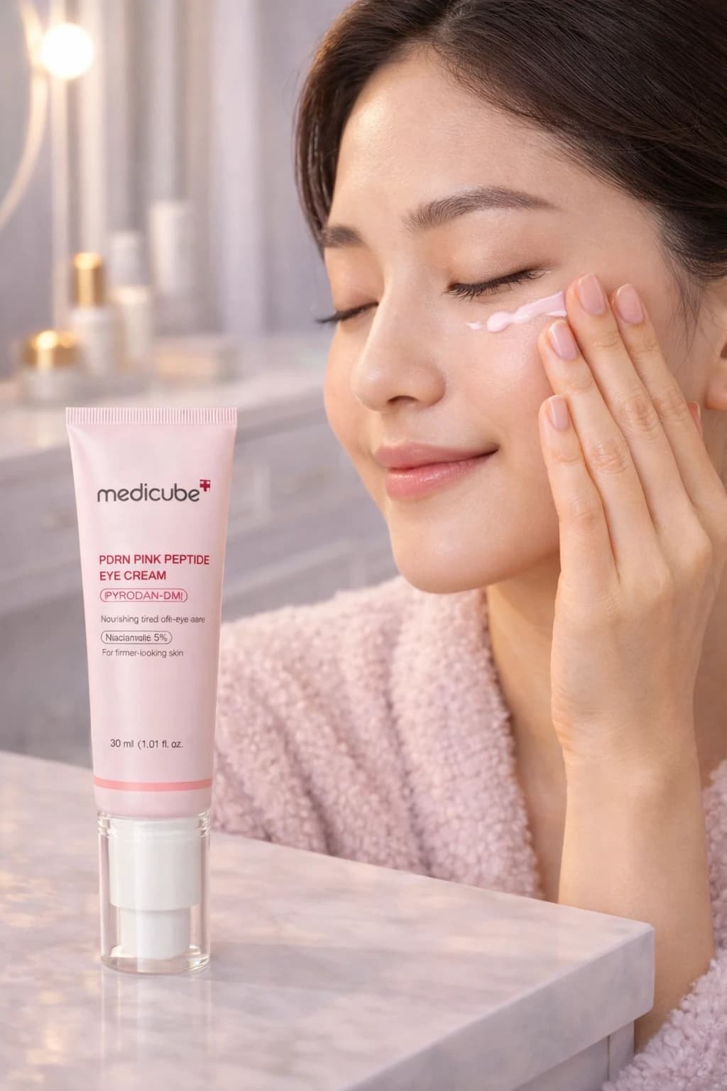 medicube - PDRN Pink Peptide Crema De Contorno Ojos Sensible 30ml