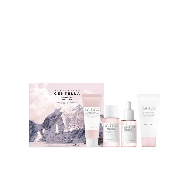 SKIN1004 - Madagascar Centella Poremizing Travel Kit 4pcs