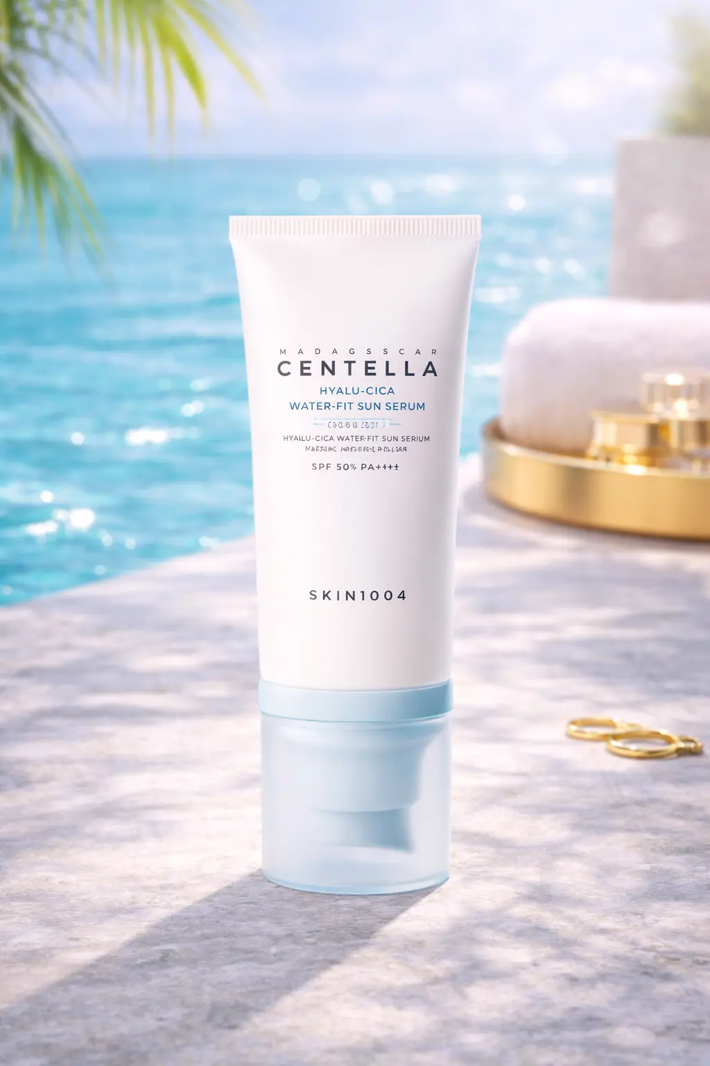 SKIN1004 - Protector Solar Madagascar Centella Hyalu-Cica Water-Fit Sun Serum 50ml