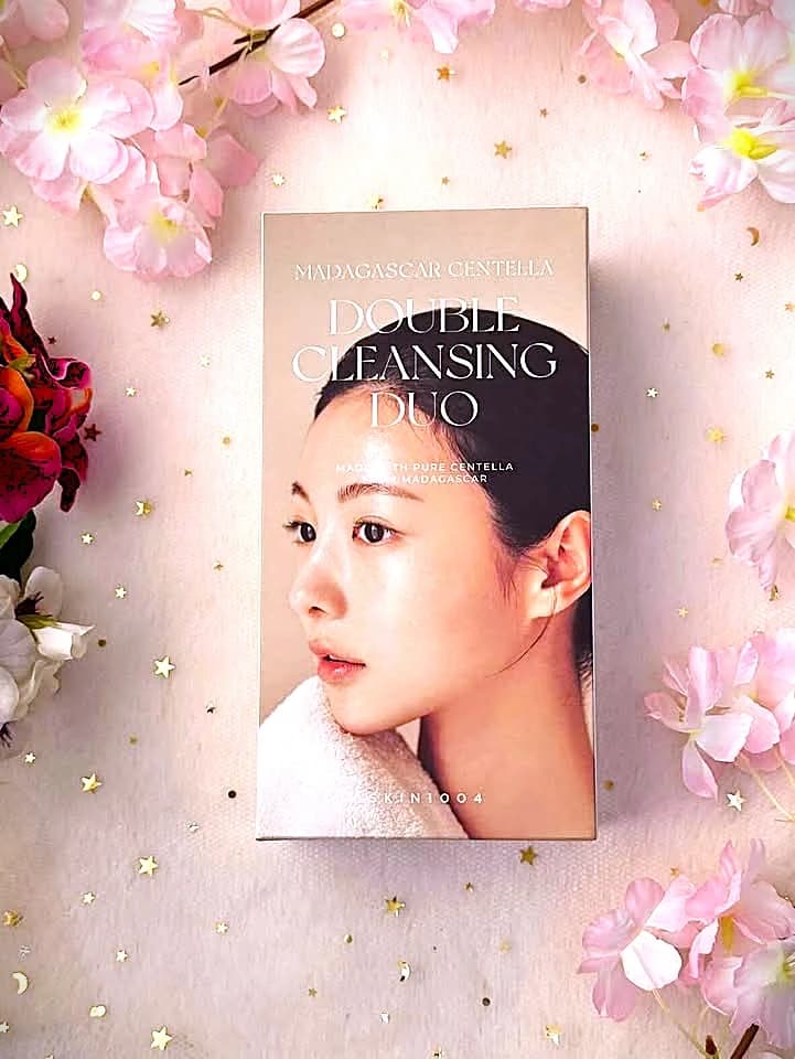 SKIN1004 - Set de Aceite Limpiador y Espuma Limpiadora Madagascar Centella Double Cleansing Duo Set