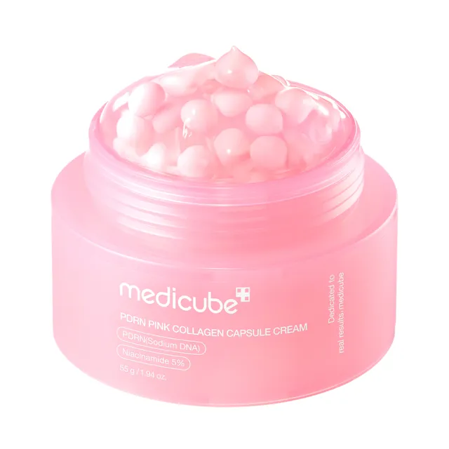 medicube - Crema Facial PDRN Pink Collagen Capsule Cream